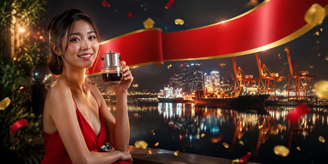 Người dùng tại Hải Phòng nhận thưởng cashback qua ứng dụng tại quán cà phê